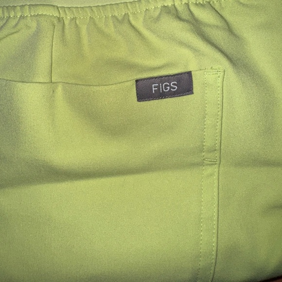 Figs Pants - Figs Lime Green Scrub Pants